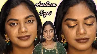 ✨️THE ARABIAN MAKEUP ✨️ EYE MAKEUP 🧿 | Makeup Tutorial | #youtube #makeuptutorial #2026 #nivetha