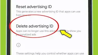 How To Delete Advertising ID in Android Phone