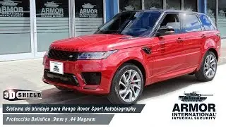 Blindaje ultra liviano para Range Rover Sport Autobiography