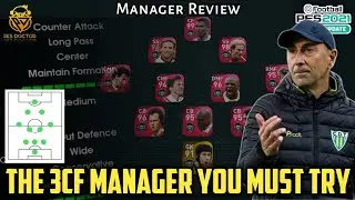 A PERFECT 3CF MANAGER FOR ONLINE & TOURNAMENT | PES 2021 MOBILE