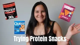 TRYING and RATING Protein Snacks