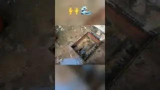 Satisfying Drop! Manhole Unblock #diy #drainage #satisfying