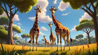 Two Little Giraffes Giggle and Go + More Nursery Rhymes & Kids Songs