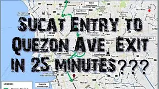 Skyway Stage 3: Sucat Paranaque Entry to Quezon Avenue Quezon City Exit in 25 minutes!!!
