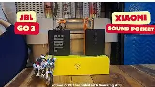 Jbl go3  vs  Xiaomi sound pocket