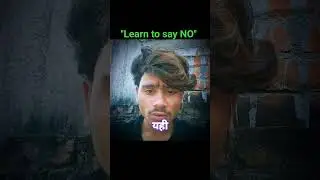 Always saying YES doesn&rsquo;t Learn to say NO#mindset #life #truth #inspiration #motivation