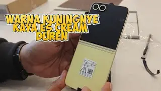 Samsung Z Flip 6 YELLOW (UNBOXING)