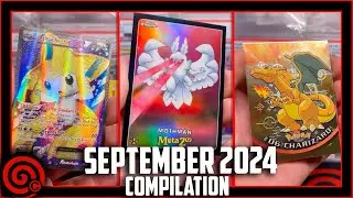 September 2024's MOST EPIC Pokemon Card Pulls! - Pack Opening Compilation