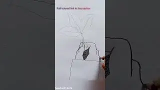 how to draw hand holding leaf || easy pencil sketch ||Nastarin Arts