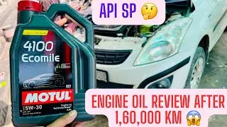 Best Engine Oil For Swift And Dzire | Motul 5w30 Engine Oil Review #motul