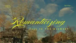 romanticizing fall in the midwest vlog