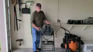 Dad sends morse code using Navy signal search light