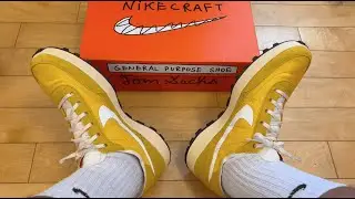 UNBOXING Nike Tom Sachs Sulfur General Purpose Shoe - A Boring Shoe to Celebrate 2 YR Channel Anniv!
