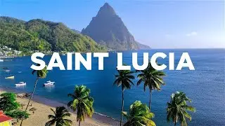 Driving Tour SAINT  LUCIA ISLAND 🇱🇨 &ndash; 4K Scenic Caribbean Drive Through Paradise Roads