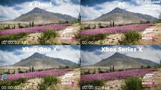 Forza Horizon 5 Load Times: xCloud vs PC vs Series X vs Xbox One X