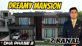 2 Kanal Owner Build Fully Furnished Modern House | Dha Phase 2 Lahore | Complete House Tour