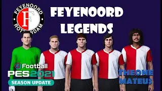 Feyenord Legends Stats and Gameplay PES 2021 Membership