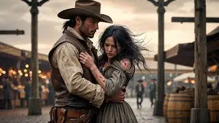 She Was Shivering In Torn Clothes At The Market, The Cowboy Wrapped Her In His Coat