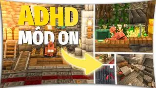 Minecraft: de r&aacute;m t&ouml;rt az ADHD&hellip; &eacute;s mindent rendbe raktam a b&aacute;zisomon ⚡