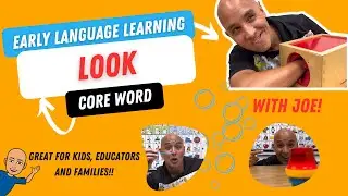 Look in Here! | Learn Core Words: Look | AAC, Speech Therapy & Early Language for Kids