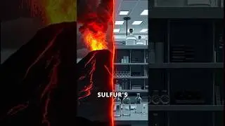 The Fiery Journey of Sulfur Through Time #experiment #discovery #sulfur