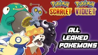 All Pokemon leaked 🤯  | All Pokemon of Paldia Region we know wo far | Pokemon Scarlet and Violet |