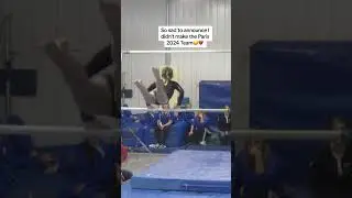 She tried out for the Paris Olympics 😳