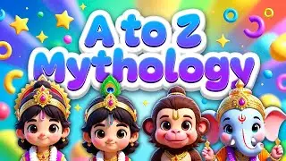 A to Z Mythology Alphabet Learning #alphabet  #nurseryrhymes #mythology 