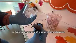 HOW TO CLEAN A TOPPINGS DISPENSER- SERVER 86660