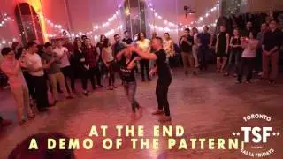 Salsa dance lessons at TSF events