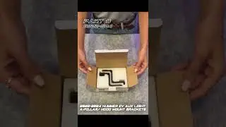 ORACLE Lighting 2022-2024 Hummer EV Aux Light A-Pillar/ Hood Mount Brackets UNBOXING