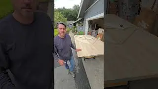 Custom table top build front to back.