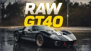 Ford GT40 Cinematic Drive | Raw V8 Sound | Sajz GarageX