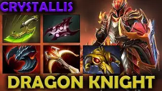 DRAGON KNIGHT CARRY Crystallis - Team Falcons VS MOUZ - [Dota 2 Replay] 7.39e