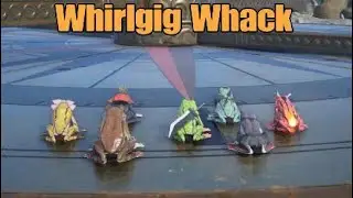 Final Fantasy 7 Rebirth: Jump frog Whirlgig Whack Rank III mini game