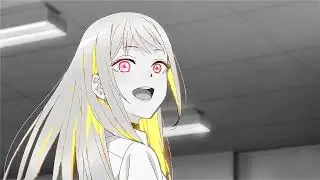 Anime Glow Twixtor Clips for Edit with Black White BG