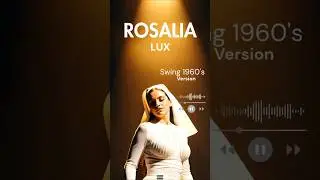 ROSAL&Iacute;A &ndash; LUX in 1950s Swing Style 🎙️✨ A Stunning Retro Reimagining