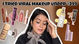 NEW & VIRAL Makeup Under Budget😍| Swiss Beauty, Insight, Mars,Hilary Rhoda Honest Review |under ₹399