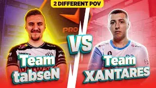 Team tabseN vs Team XANTARES - 2 Different POV - Faceit Pro League | CSGO