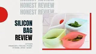 Fridge Organizer | Storage box, bag | Space Saver, Travel Reusable SILICON BAG Review - 1