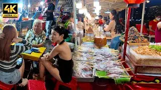 Sunday Food Walk at Phnom Penh Riverside  Cambodian Street Food 2026