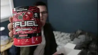 PEWDIEPIE GFUEL UNBOXING AND REVIEW