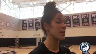 UConn WBB Players Talk About Possible Milestone   12:18:17