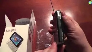 unboxing pl SONY ERICSSON TXT PRO SE CK15i rozpakowanie po polsku