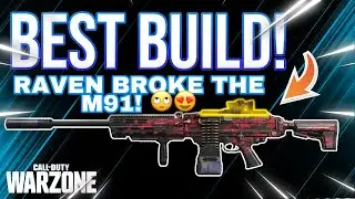 *NEW* M91 WARZONE CLASS IS BROKEN! 😍 SEASON 5 BEST LMG META (Best M91 Class Setup + Gameplay)