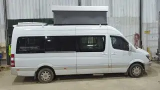 Dubleks Karavan Yapımı Pop-up Açılır Tavan Yatağı
