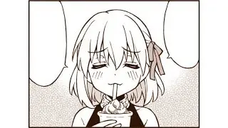 Kama Tries Starbucks (Fate/Grand Order)