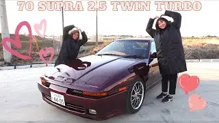 TOYOTA 70 SUPRA 2.5 TWIN TURBO **sweet love story behind this car**