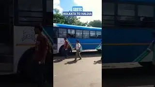 Kolkata to Haldia Daily SBSTC bus Service✨🔥 #trending #shorts #viral #sbstc #kolkata