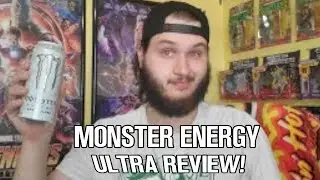 Monster Energy: Ultra White Energy Drink Review!